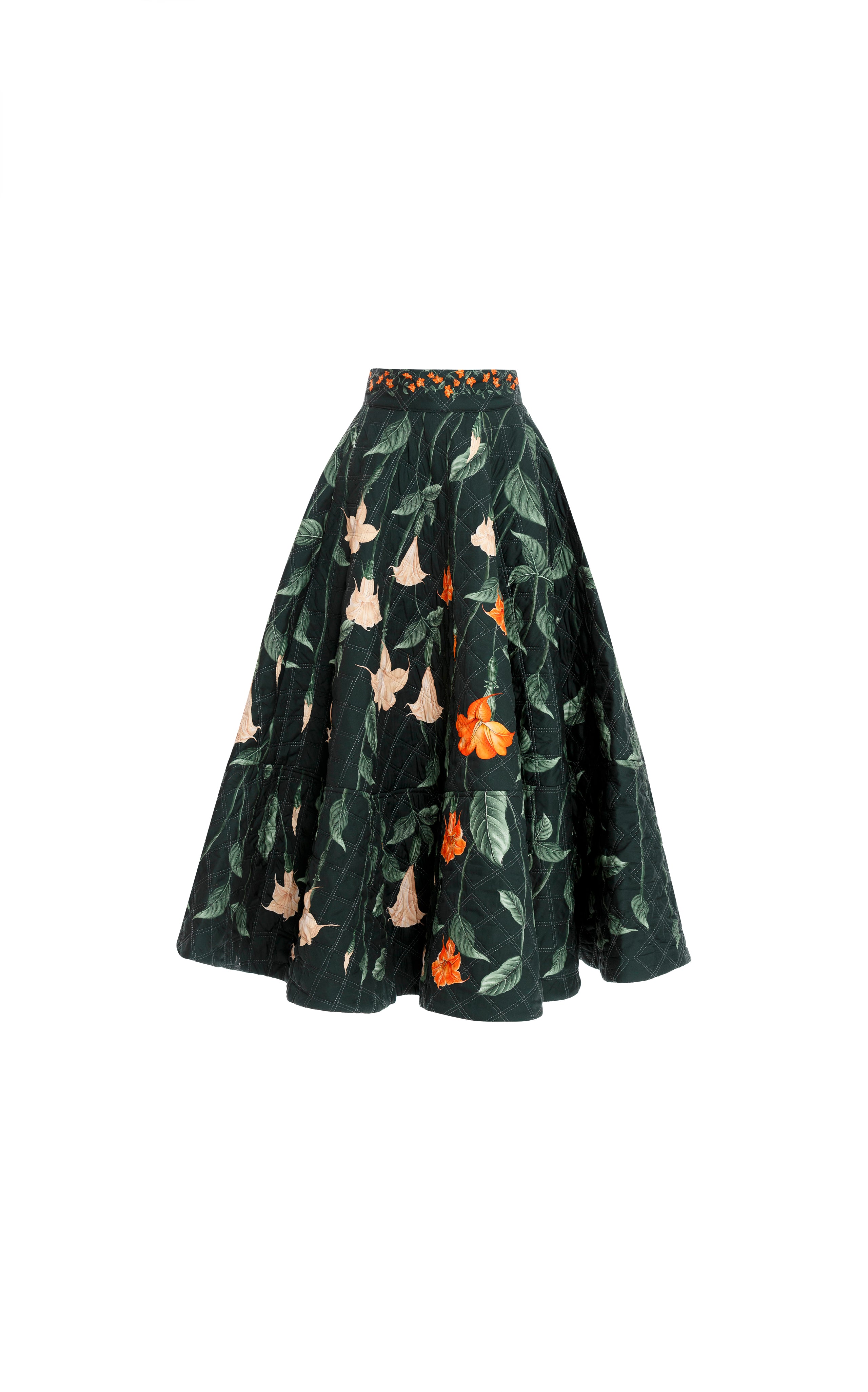 MORINGA SABANERO NOCTURNO CROPPED TOP - BERGAMOTA SABANERO NOCTURO MAXI SKIRT